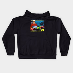 Jeff Gordon Legends Car Kids Hoodie